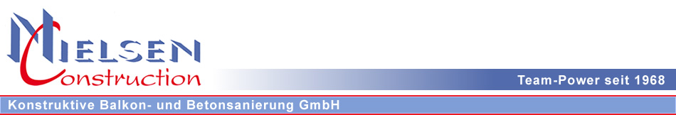 Nielsen Construction - Konstruktive Balkon- und Betonsanierung